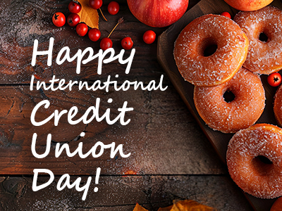 Celebrate International Credit Union Day on October 15th