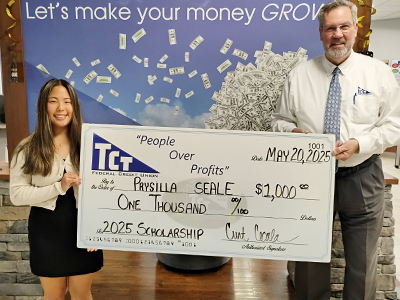 TCT FCU Announces 2025 Scholarship Recipients