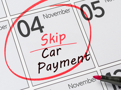 Free-up Cash this Fall with Skip-A-Payment