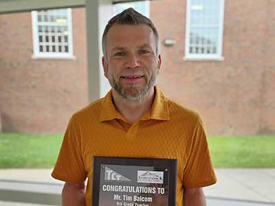 Teacher of The Year Awarded