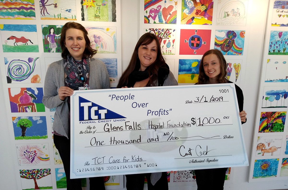 Glens Falls Hospital Donation - Care for Kids