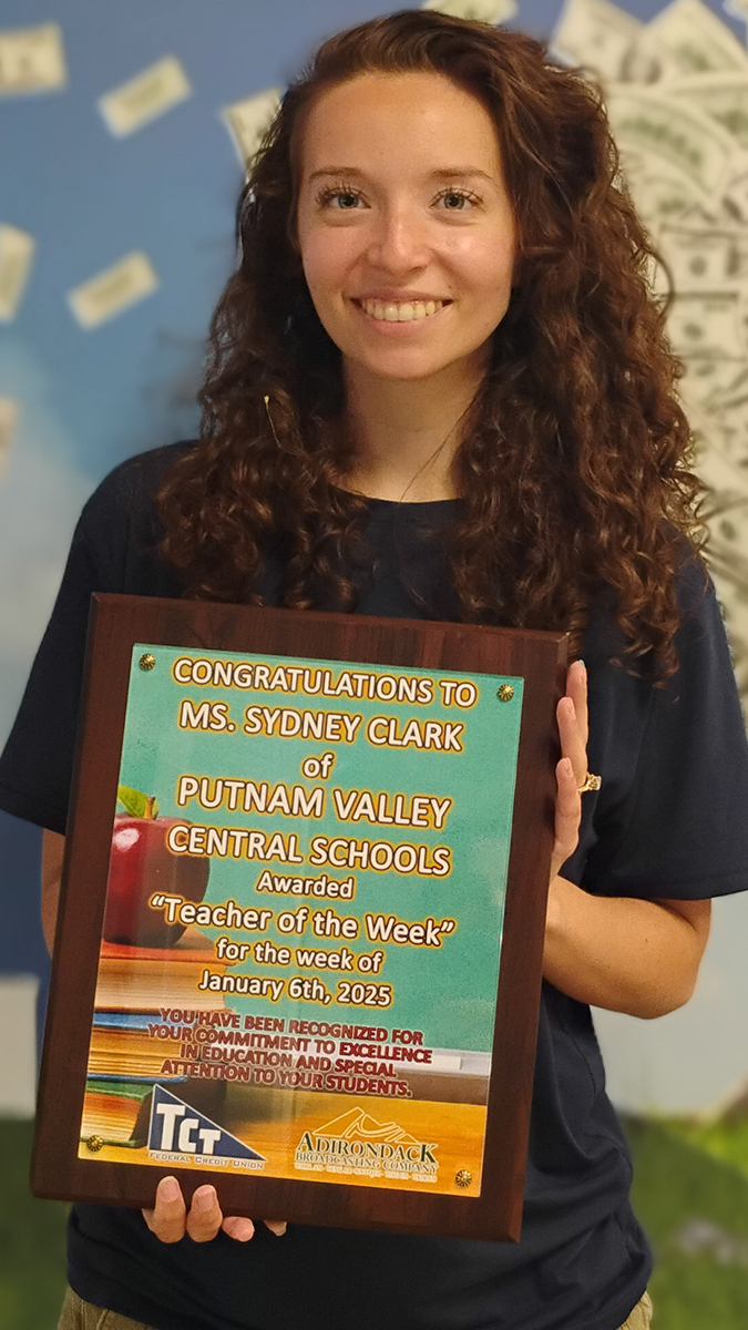 Ms. Sydney Clark, Science Teacher at Putnam Central School