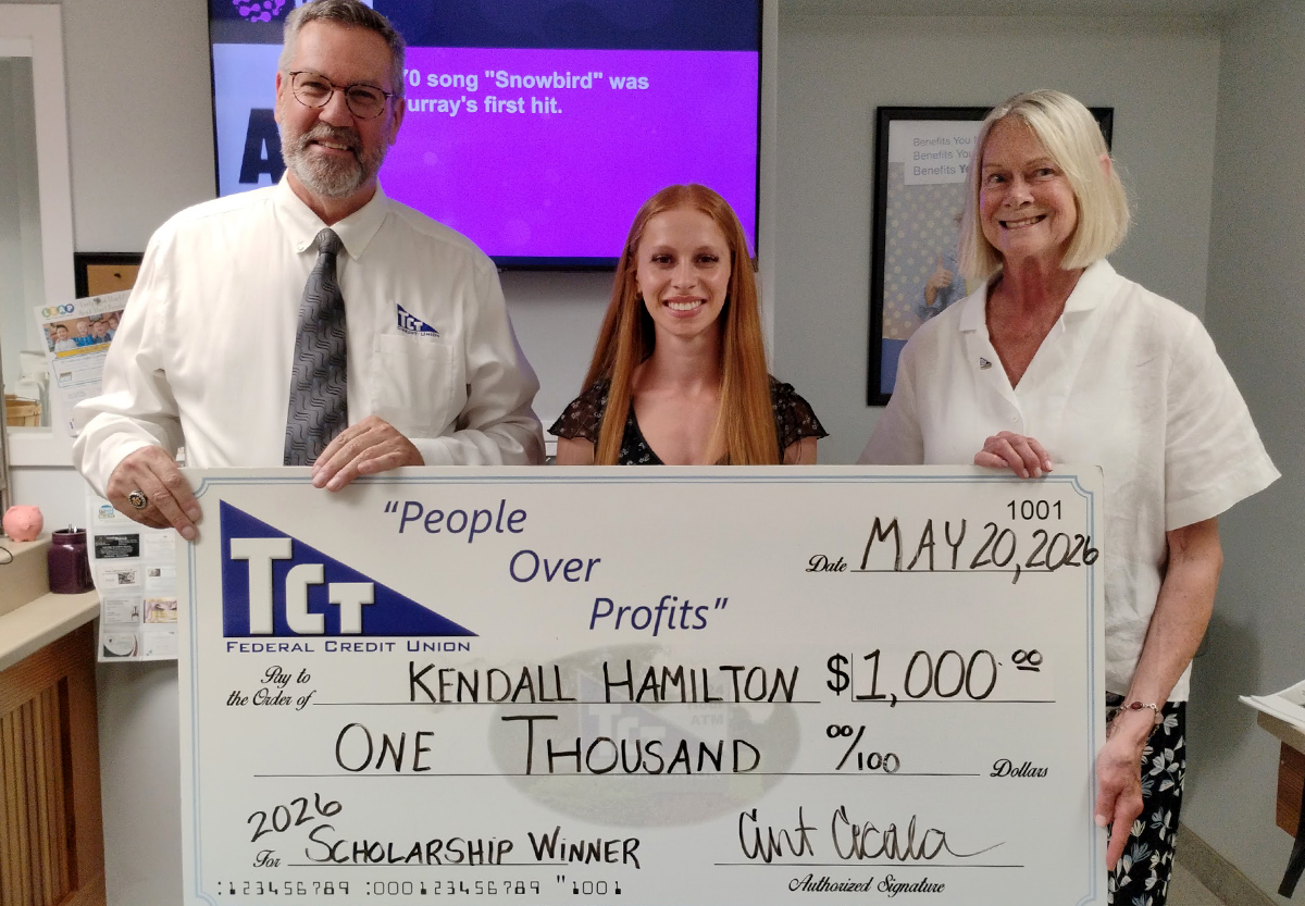 2026 TCT Scholar, Kendall Hamilton