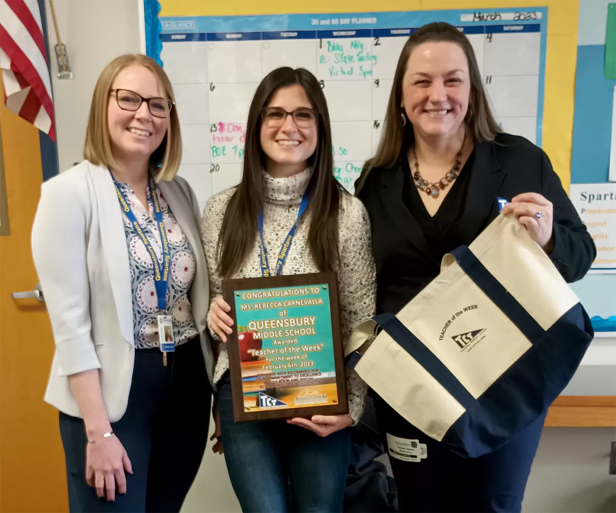 Ms. Rebecca Carnevalla - Queensbury Middle School