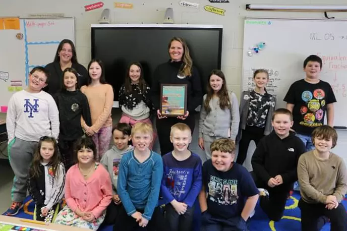 Teacher of the week and classroom